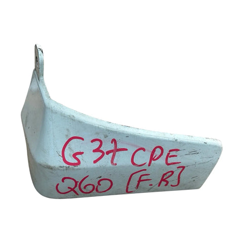 Infiniti G37|Q60 (2008-2013)) Front Right Mud Guard (White) INFINITI