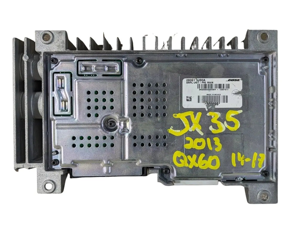 Infiniti JX35 (13)/QX60 (14-17) AMPLIFIER Assembly-Speaker 28061-3JD0A - OPTIK AUTO  9173-6496 QUEBEC INC