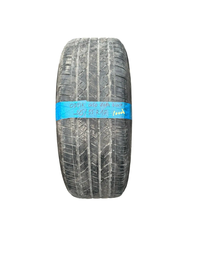 4 Pneu Optik Q50 2014 Black Bridgestone Potenza 225/55/17 and mag INFINITI