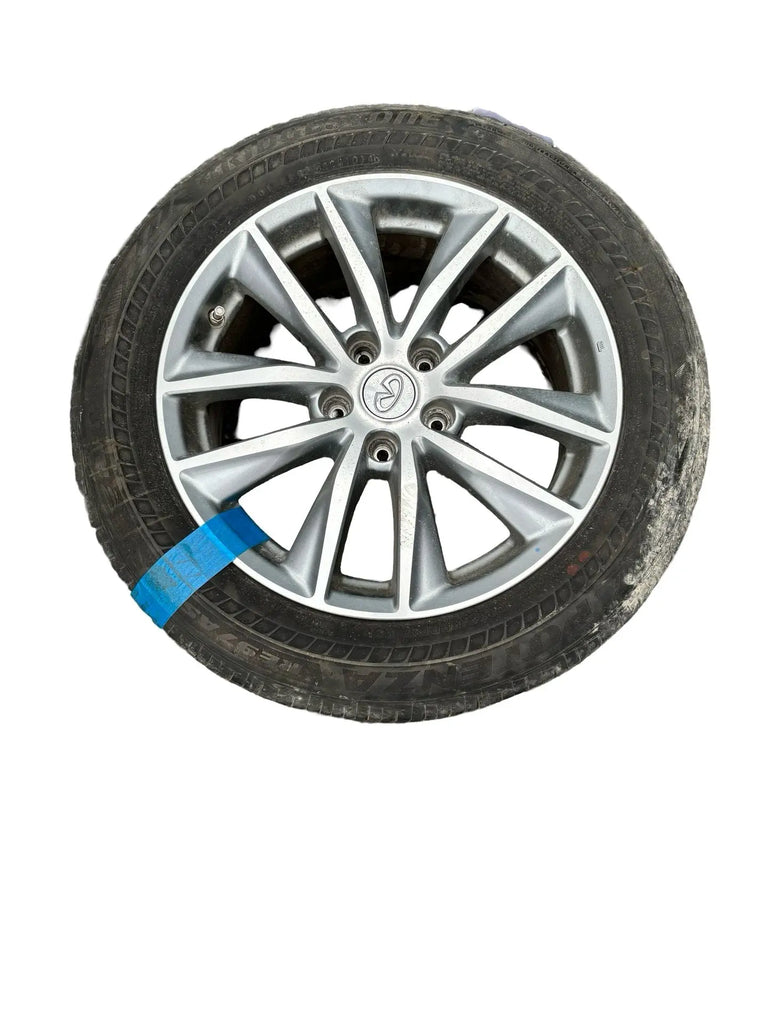 4 Pneu Optik Q50 2014 Black Bridgestone Potenza 225/55/17 and mag INFINITI