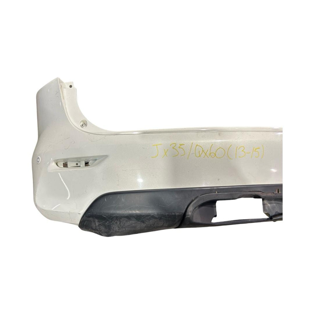 Infiniti JX35|QX60 (2013-2015) Rear Bumper W/Sensors (White) (No Shipping)