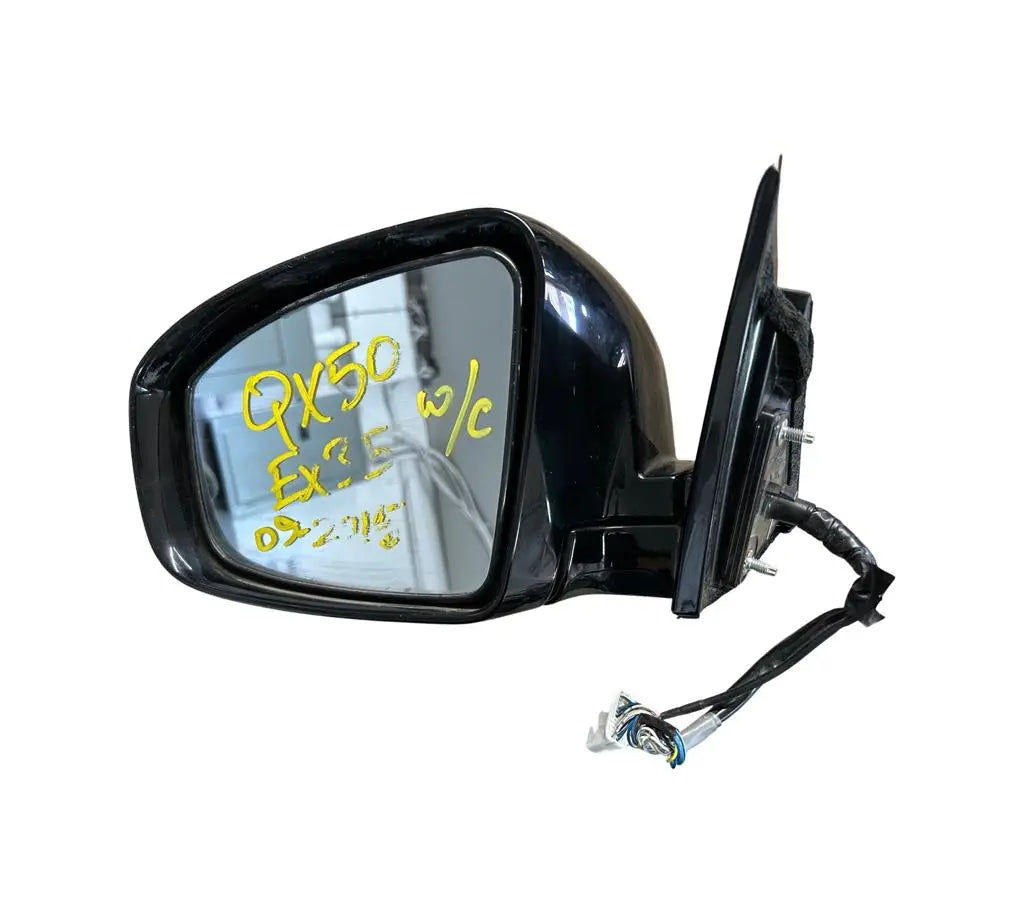 Infiniti EX35 (2008-2012)|EX37 (2013) |QX50 (2014-2015) Left Side Mirror W/ Camera (Black) INFINITI