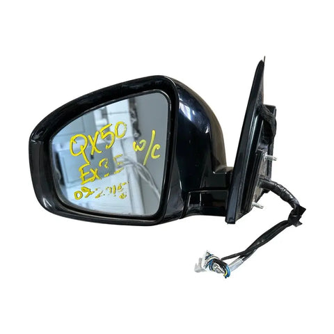 Infiniti EX35 (2008-2012)|EX37 (2013) |QX50 (2014-2015) Left Side Mirror W/ Camera (Black) INFINITI