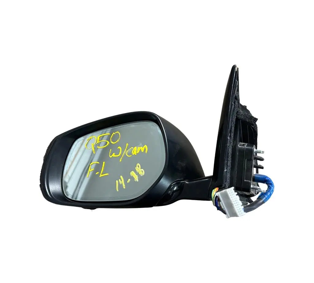 Infiniti Q50 (2014-2022) Left Side Mirror W/ Camera (Black) (Light Damage) INFINITI