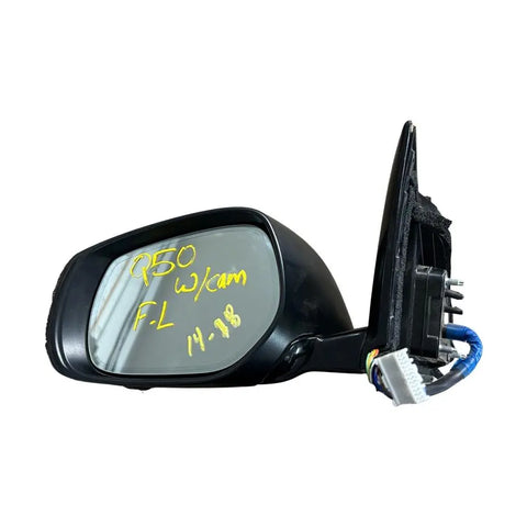 Infiniti Q50 (2014-2022) Left Side Mirror W/ Camera (Black) (Light Damage) INFINITI