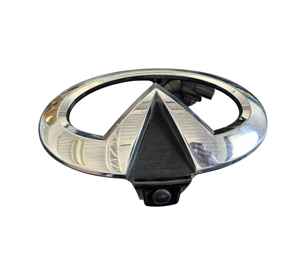 INFINITI JX35(2013)|QX60 (2014-2019) Front Grille Emblem W/Camera (Chrome) INFINITI