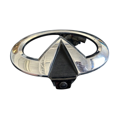 INFINITI JX35(2013)|QX60 (2014-2019) Front Grille Emblem W/Camera (Chrome) INFINITI