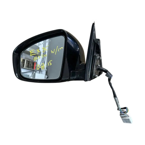 Infiniti EX35 (2008-2012)|EX37 (2013)|QX50 (2014-2015) Left Side Mirror W/ Camera (Silver) INFINITI