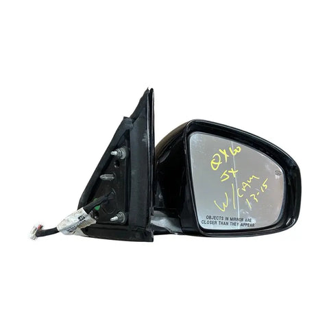 Infiniti JX35 (2013)|QX60 (2014-2015) Right Side Mirror W/ Camera (Silver) (Cracked) INFINITI