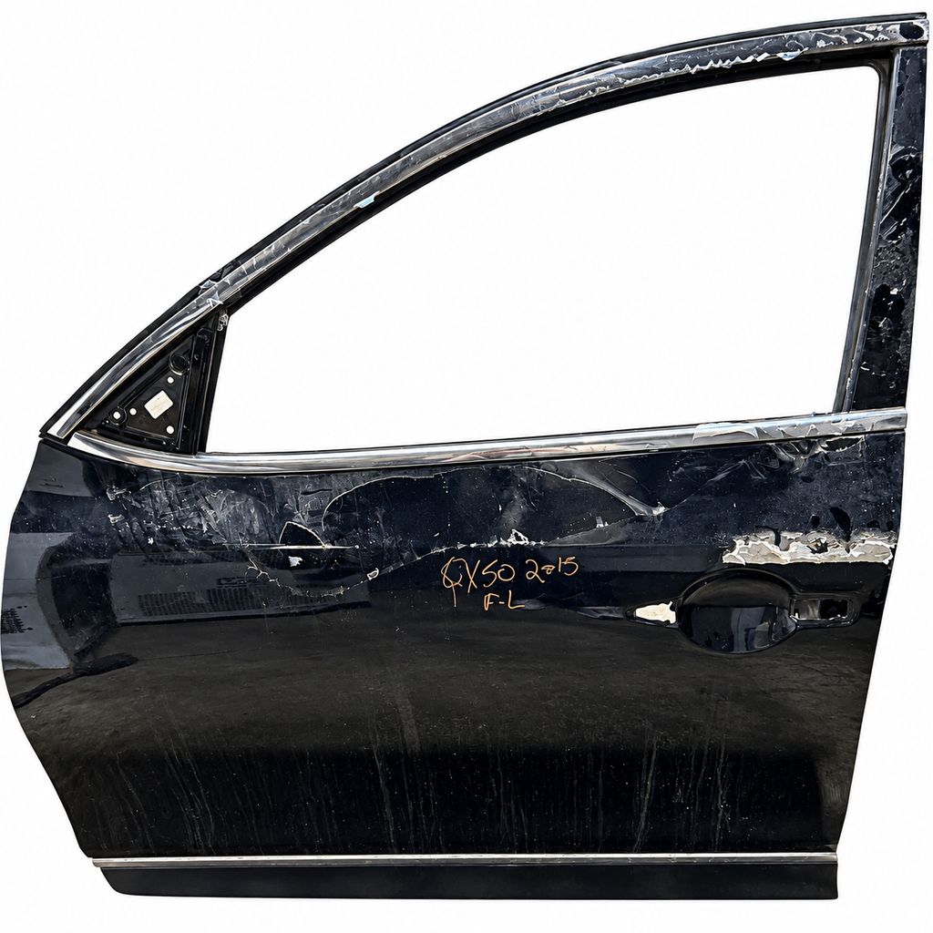 Infiniti Qx50 /EX35/EX37 (2008-2017) Front Left Door (Black) ( No Glass)