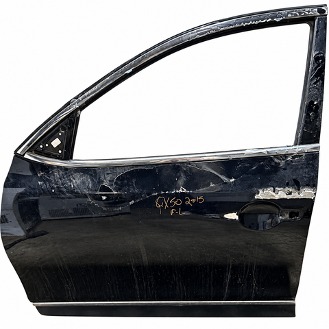 Infiniti Qx50 /EX35/EX37 (2008-2017) Front Left Door (Black) ( No Glass)