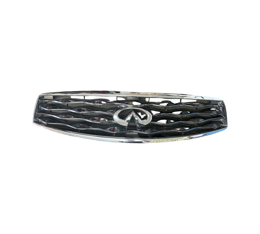 Infiniti FX35|FX50 (2009-2011) OEM Front Bumper Upper Grille W/Emblem (62070-1CA0A) INFINITI