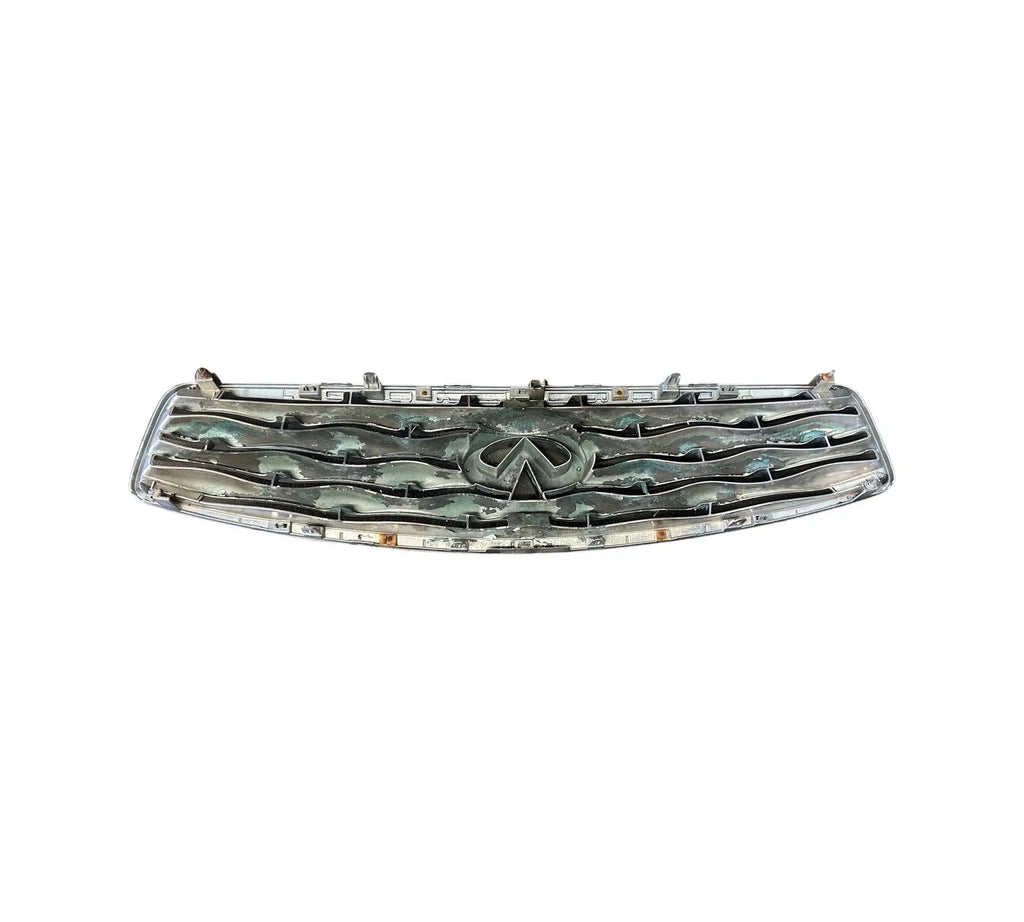 Infiniti FX35|FX50 (2009-2011) OEM Front Bumper Upper Grille W/Emblem (62070-1CA0A) INFINITI