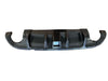 Infiniti Q50(2014-2017) Rear Diffuser with light (Carbon look) / (Gloss black) INFINITI