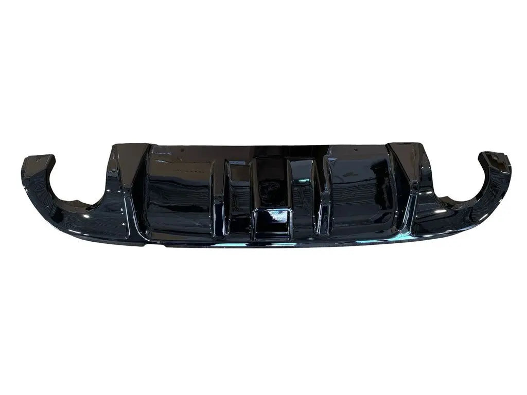 Infiniti Q50(2014-2017) Rear Diffuser with light (Carbon look) / (Gloss black) INFINITI
