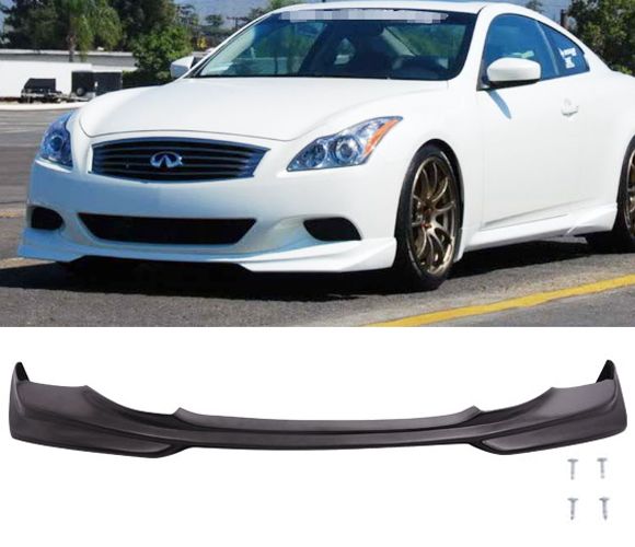 INFINITI G37s Coupe (07-10) Front Lip Spoiler - OPTIK AUTO  9173-6496 QUEBEC INC