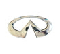 INFINITI G37 (2008-2013)|Q60 (2014-2015)|QX60 (2016-2019) Rear Trunk Emblem (Chrome) INFINITI