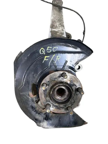 INFINITI Q50 / Q60 (2014- 2025) Front Right SPINDLE KNUCKLE with HUB OEM and ABS Sensor INFINITI