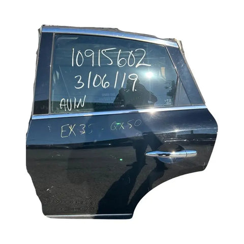Infiniti EX35|EX37|QX50 (2008-2016) Rear Left Door (Black) INFINITI