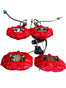 Infiniti Front And Rear Akebono Brake Calipers (RED) G37|Q50|Q60|Q70|QX70|FX50|FX35 INFINITI