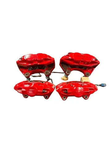 Infiniti Front And Rear Akebono Brake Calipers (RED) G37|Q50|Q60|Q70|QX70|FX50|FX35 (Copy) INFINITI