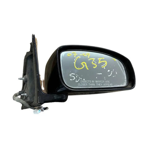 Infiniti G35 Sedan (2007-2008) Right Side Mirror OEM (Black) INFINITI