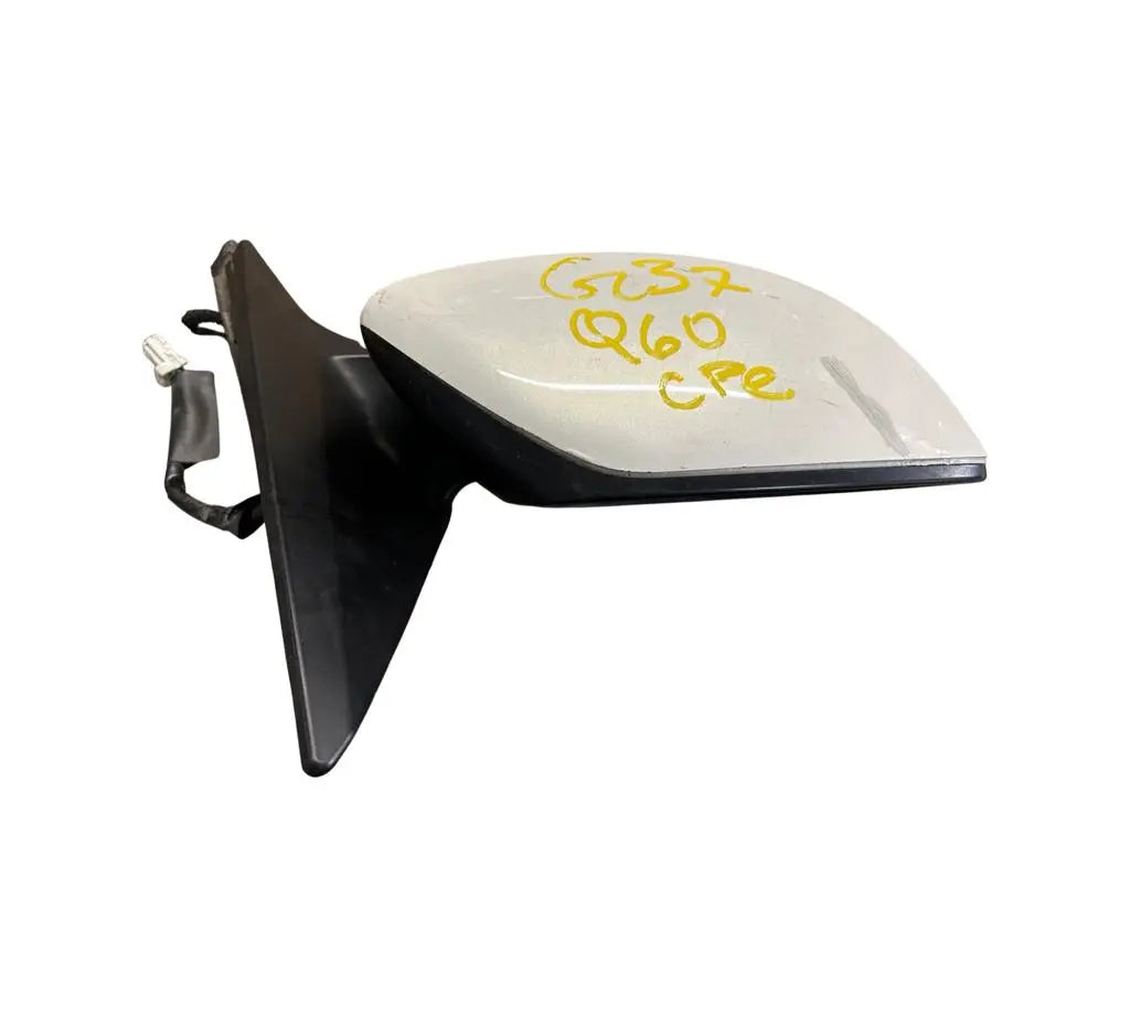 Infiniti G37 Coupe (2009-2013)|Q60 (2014-2015) Right Side Mirror OEM  (White) INFINITI