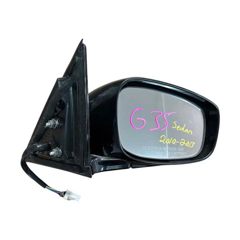 Infiniti G37 Sedan (2009-2013) Right Side Mirror OEM (Dark Grey) INFINITI