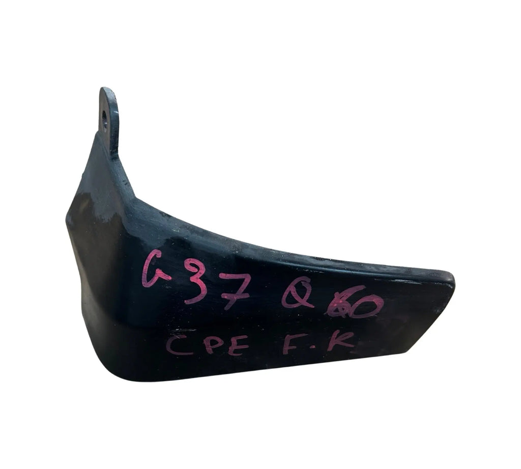 Infiniti G37|Q60 (2008-2013)) Front Right Mud Guard (Black) INFINITI