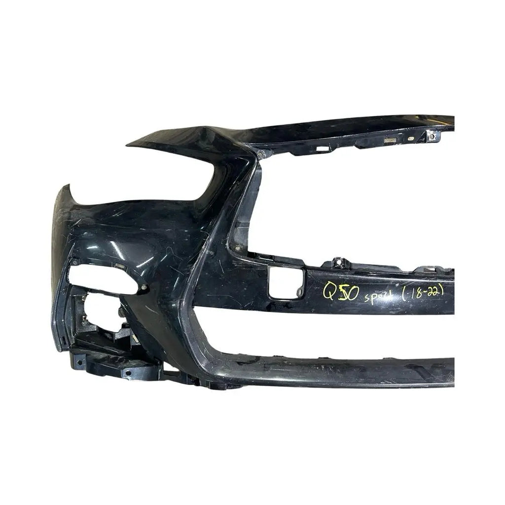 Infiniti Q50 Sport (2018-2023) Front Bumper (Black) (No Shipping) INFINITI