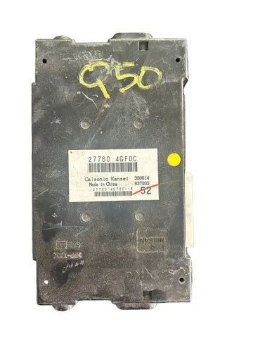 Infiniti  Q50 ( 2020, 2015-2018) Amplifier-Control,Air Conditioner ( 27760-5CH0A) (63) (Copy) INFINITI