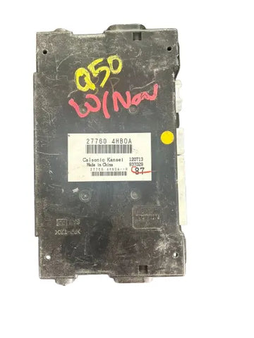 Infiniti Q50 (2014-2016) Amplifier-Control,Air Conditioner (27760-4GD0A) (85) (Copy) INFINITI