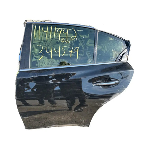 Infiniti Q50 (2014-2022) Rear Left Door (Black) INFINITI