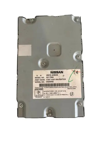 Infiniti Q50 (2015-2018)   Controller Assy-Navigation ((25915-4HB4D) (AC) (Copy) INFINITI