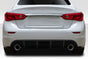 Infiniti Q50(2014-2017)Rear Diffuser W/O light  (Carbon look) / (Gloss black) INFINITI