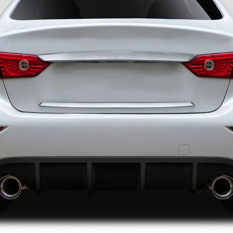 Infiniti Q50(2014-2017)Rear Diffuser W/O light  (Carbon look) / (Gloss black) INFINITI
