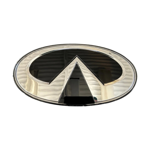 Infiniti QX50 (19-22) Front Grille Flat Radar Emblem (Chrome) INFINITI