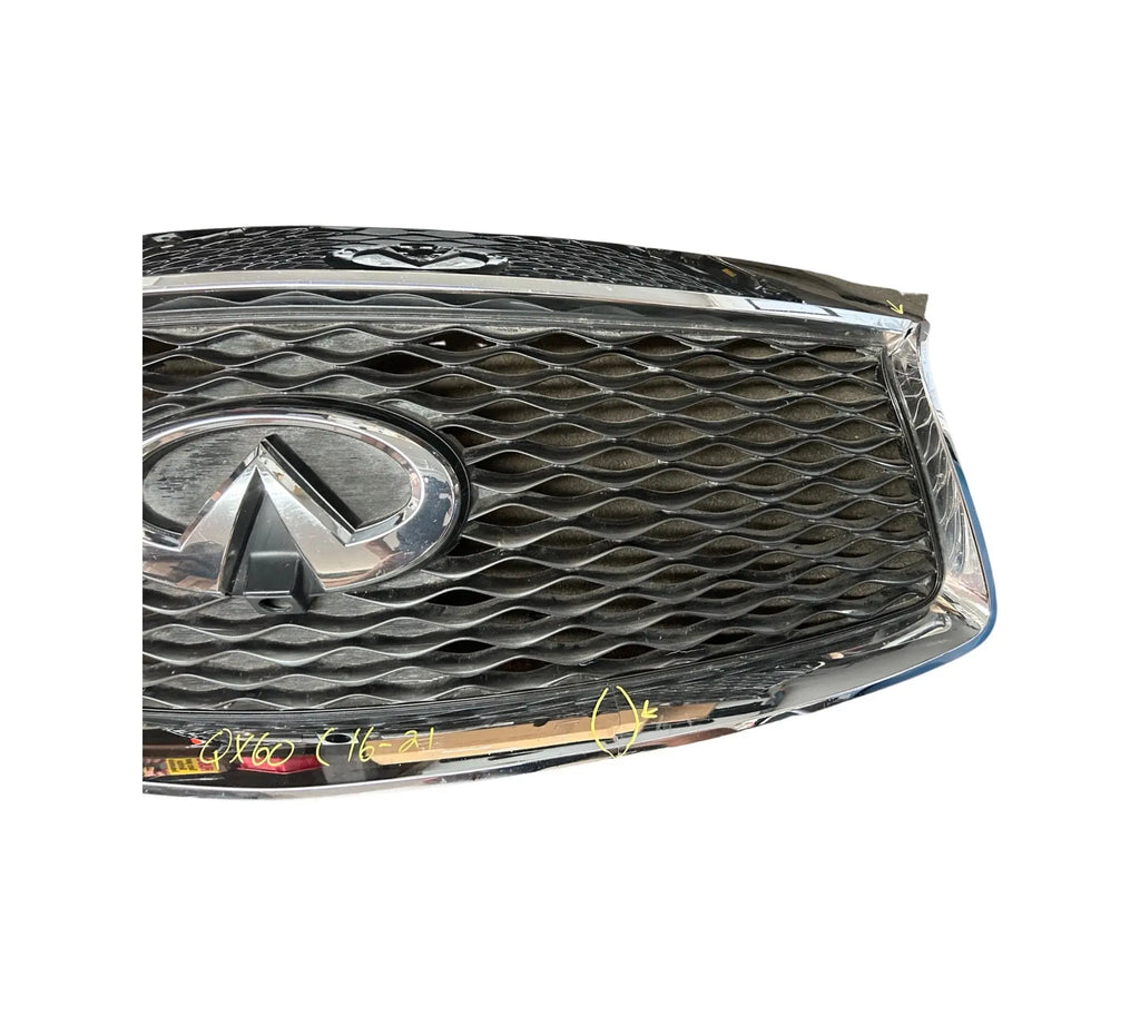 Infiniti QX60 (2016-2021) OEM Front Bumper Grille (Cracked) (62310-9NC0B) INFINITI