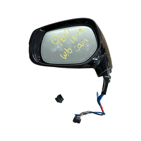 Infiniti Q60 (2017-2022) Left Side Mirror W/O Camera OEM  (Black) INFINITI