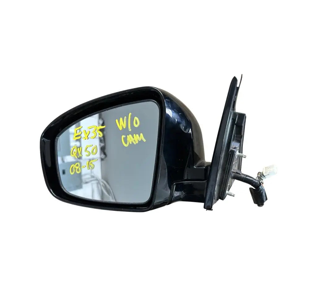 Infiniti EX35 (2008-2012)|EX37 (2013)|QX50 (2014-2015) Left Side Mirror W/O Camera (Black) INFINITI