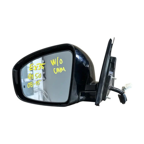 Infiniti EX35 (2008-2012)|EX37 (2013)|QX50 (2014-2015) Left Side Mirror W/O Camera (Black) INFINITI