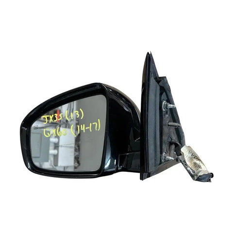 Infiniti JX35 (2013)|QX60 (2014-2015) Left Side Mirror W/O Camera (White) INFINITI