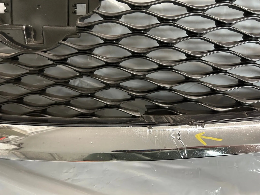 Infiniti Q50 (2014-2017) OEM Front Bumper Upper Grille W/O Emblem 62310-4HB0A INFINITI