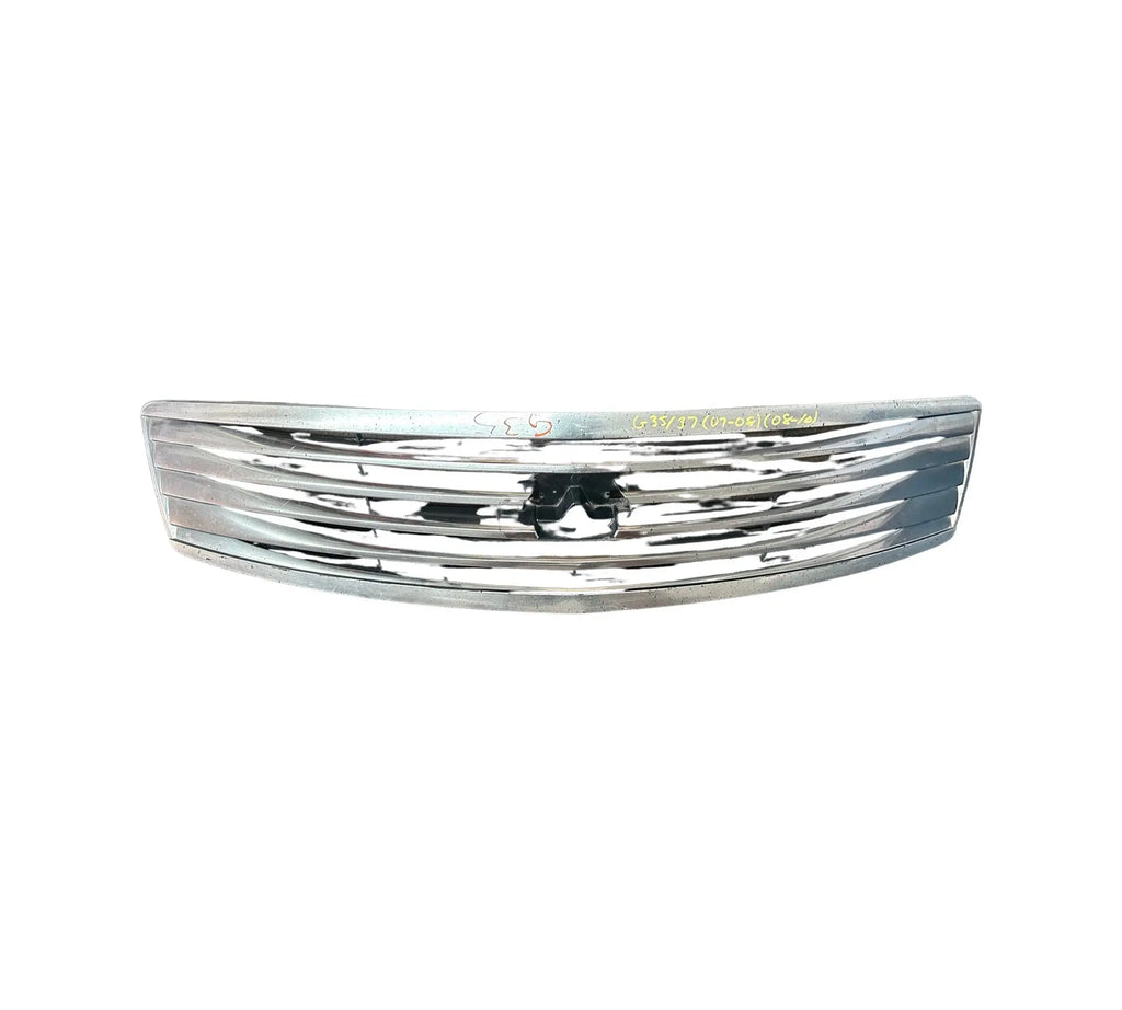 Infiniti G35 (2007-2008)|G37 (2008-2010) OEM Front Bumper Grille W/O Emblem (62070-JK600) INFINITI