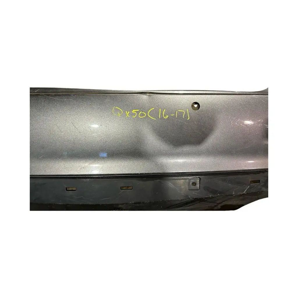 Infiniti QX50 (2016-2017) Rear Bumper W/Sensor Holes (Grey) (No Shipping) INFINITI