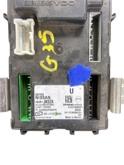Infiniti G35, G37, G37X Controller Assembly - Bcm -  (284B1-JK62A)
