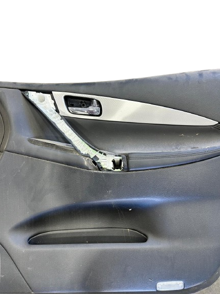 08-17 Infiniti EX35 EX37 QX50 Front Right Door Panel Black OEM ( 80920-1BA0A)