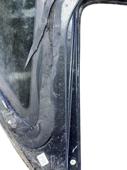 2019 Infiniti QX50 OEM Right Passenger Side Quarter Glass Window w/ Chrome Trim – 83300-5NA0A
