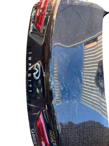Infiniti Q60 Trunk Lid (2014-2024) Black  Surround View, w/o spoiler (No shipping, local pickup only)