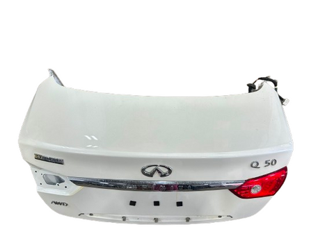 ININFIITI Q50 2014-2017 Trunk Lid  (camera), surround view Black (No shipping, local pickup only)